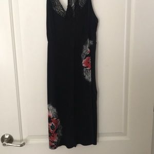 Black sleep cami/dress